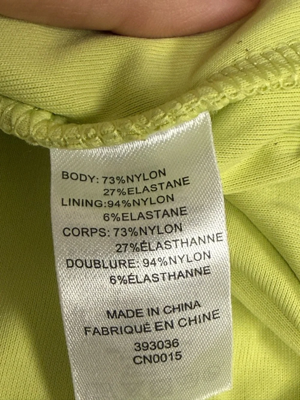 Tahari Lime Green Ribbed Tank Top XL Stretch Scoop Neck Summer Basic Chic - Picture 8 of 10